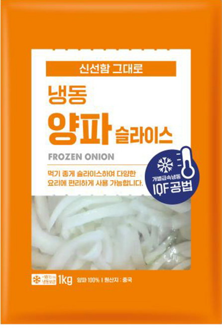 냉동 양파 슬라이스 2kg, 1kg, 1개