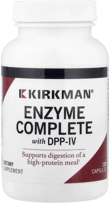 새해 첫좋은선물 Kirkman Labs DPP-IV 함유 Enzyme Complete 캡슐 120정 제대로 할인합니다, 1개 - 쿠팡