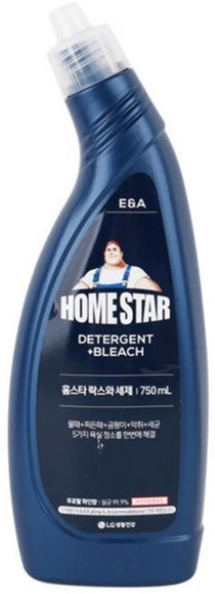 (형제)엘지생활건강 [홈스타] 홈스타 락스와세제 후로랄파인향 욕실용세정제 업소용 가정용, 36개, 750ml