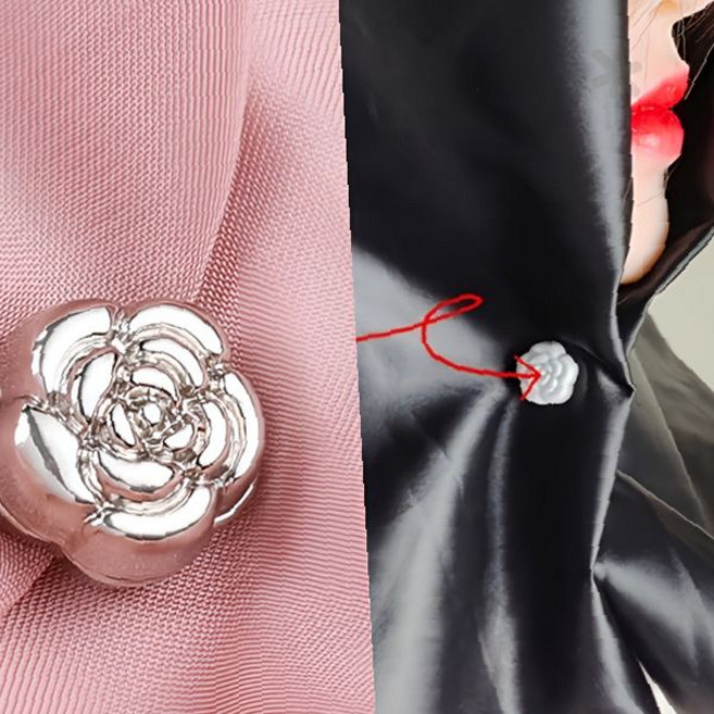 스카프 고정 자석 단추 의류 마그네틱 버튼 가디건 오픈 방지 분실 방지 강력