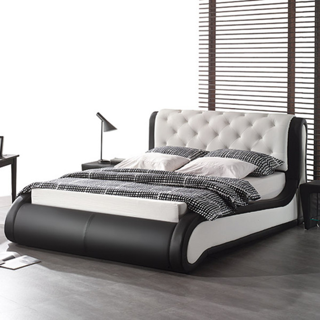 젠티스 베스트 퀸 침대프레임 콜렉션 (매트선택), A. 비올라 (블랙), (프레임만)