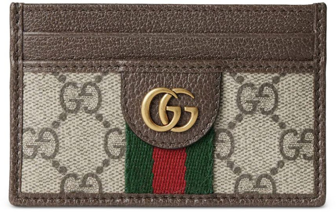 구찌 Ophidia GG monogram card holder