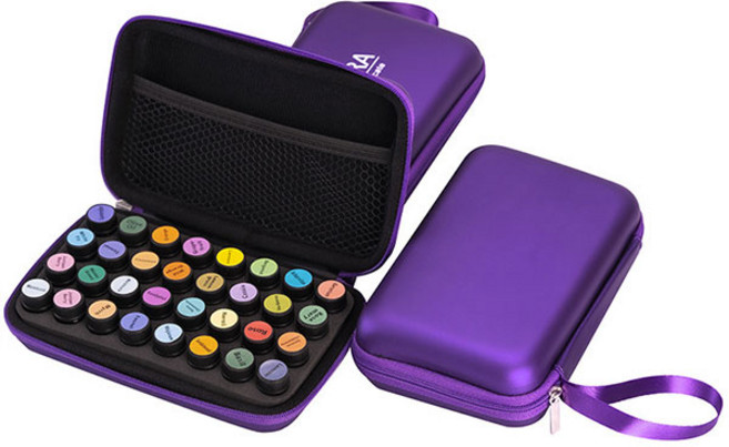 테라피 슬롯용 에센셜오일 공병 파우치 오일병 아로마 보관 32P 케이스 G314, 도테라케이스 32P, 1개