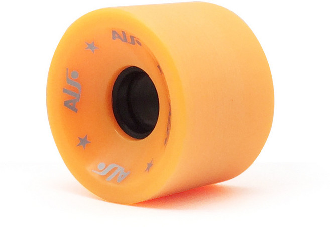 랜드 서핑 보드 휠 70x51mm 스케이트 보드 더블 로커 빅 액션 휠 롱 보드 댄스 보드 kaykay 스케이트 보드 액세서리 50lz, 주황색, 1개