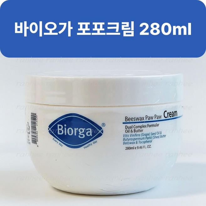 [바이오가] 바이오가 포포크림 멀티밤 280g 딥 모이스쳐 고보습 멀티 크림, 1개