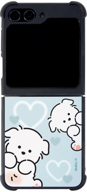 갤럭시제트플립5 76가지 알룸범퍼 쿠션 케이스