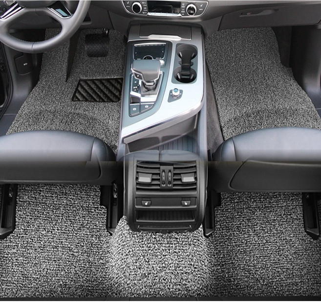 미니 쿠퍼 컨트리맨 클럽맨 자동차발판 차량용 코일매트 깔판 발매트, 그레이, 전좌석(1열+2열)