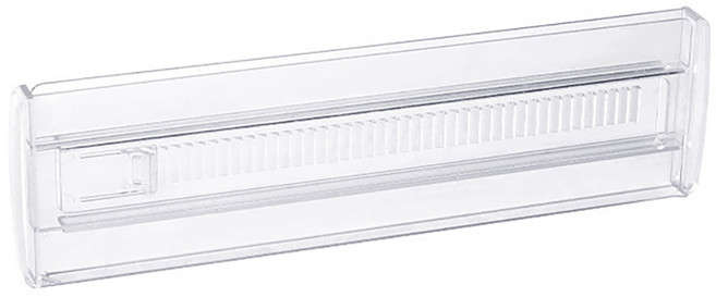 필품 길이 조절 서랍 칸막이 정리 파티션, 1개, 투명
