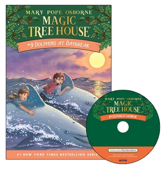 Magic Tree House 9 Dolphins at Daybreak (Book+CD)
