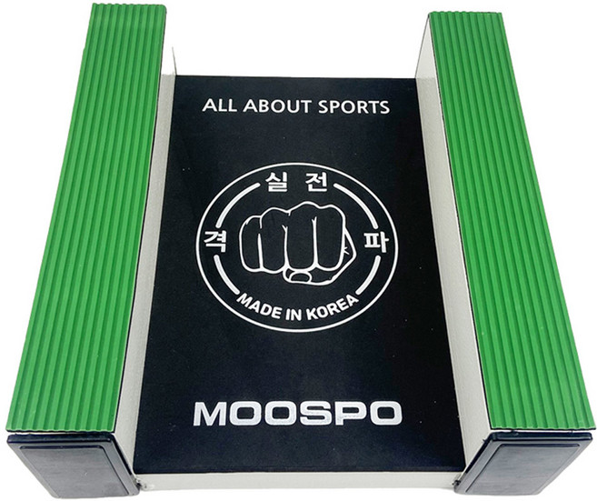 무스포 격파대 조립식 실전 기와 태권도 송판 합판 격파 받침대, 1개