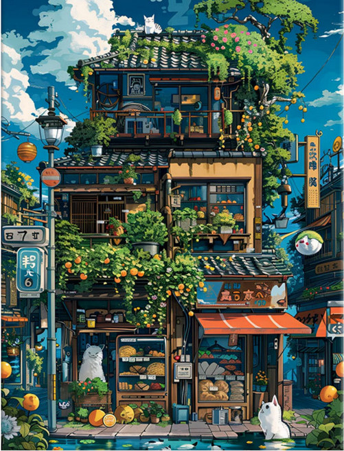 포디움 DIY 명화그리기 유화그리기 세트, 40 x 50 cm, 7번가 잡화점, 1개