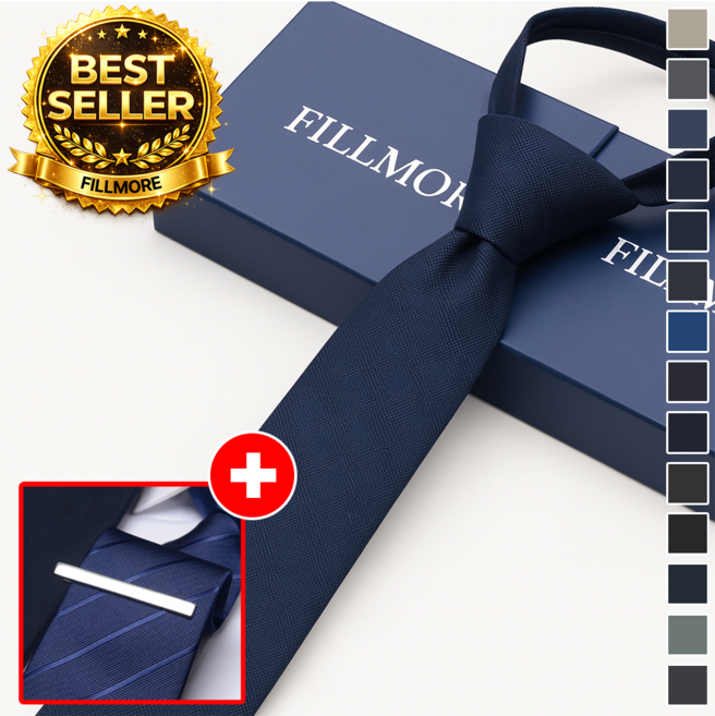필모어 프리미엄 13컬러 자동 넥타이 8cm