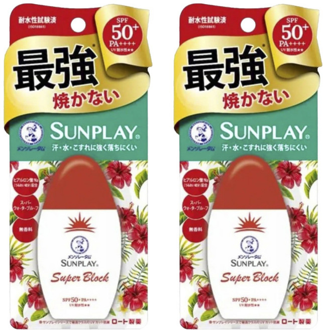 멘소래담 선플레이 수퍼 블록, 2개, 30g