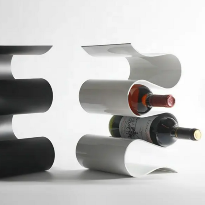 와인 거치대 보관 진열장 와인랙 와인바 인테리어, 화이트, 1개