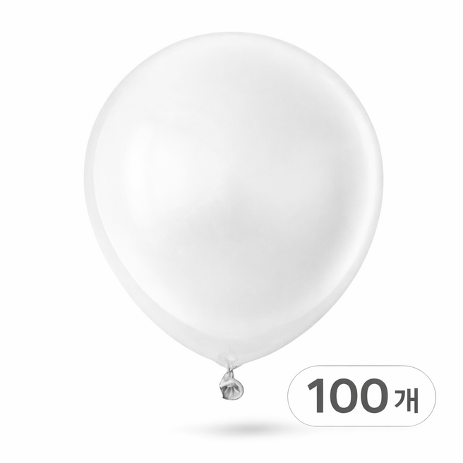 브로키 펄풍선 12인치 100p 풍선 파티용품 이벤트 소품 30cm, 100개, 13_12인치_화이트