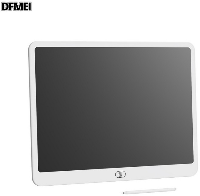 DFMEI 16寸護眼無藍光液晶手寫板兒童塗鴉電子板寫字板畫板玩具一鍵清屏, 1個, 如圖