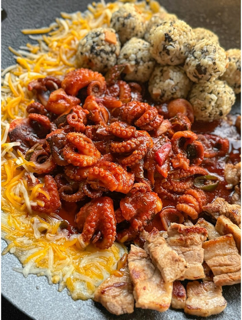 곽현숙 쭈꾸미 볶음 300g 양념쭈꾸미 밀키트 캠핑음식 술안주, 매운맛(300g)_엽떡, 1개