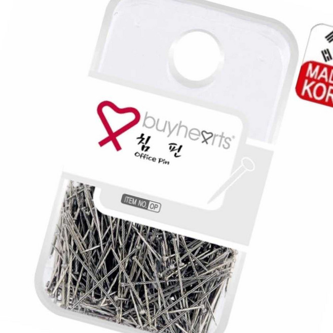 on온가지몰 실버침핀 OP 세트용 1개입 시침핀, 단품