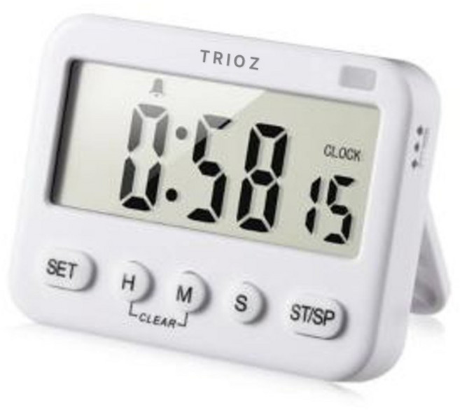 트리오즈 무소음 무음타이머 수험생 공부 스터디 진동 타이머, 1개