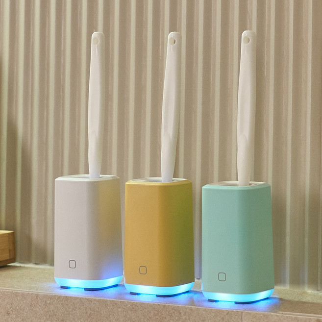 링크 UV-C 발열 건조 칫솔살균기 L-S201, 옐로우