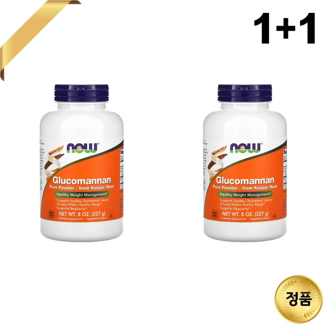 나우푸드 글루코만난 퓨어 파우더 227g x2, 2팩 - 쿠팡