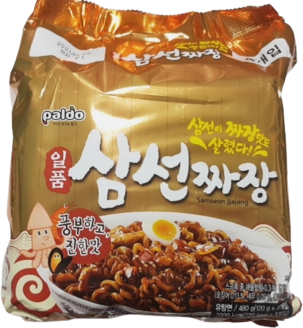 팔도일품 삼선짜장 120g, 8개