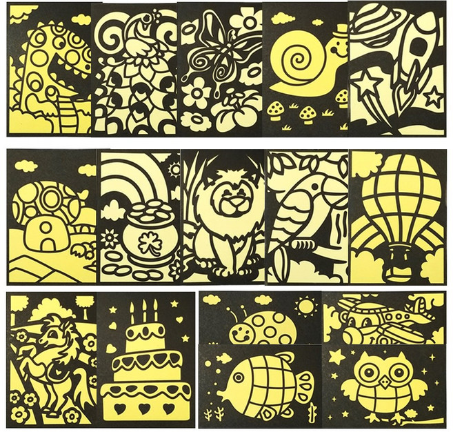 포일아트 만들기 16종, 공작새, 1개