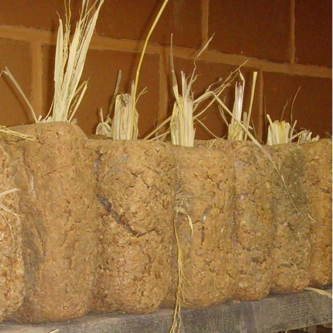 지리산산골 정월메주 황토방 국산콩 전통 손메주, 1.2kg, 2개