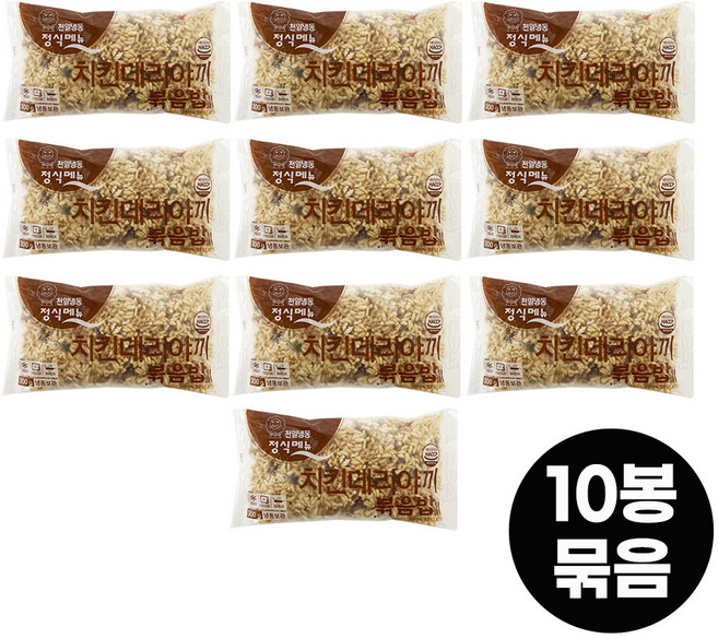 천일 치킨데리야끼볶음밥 300g x 10봉, 10개