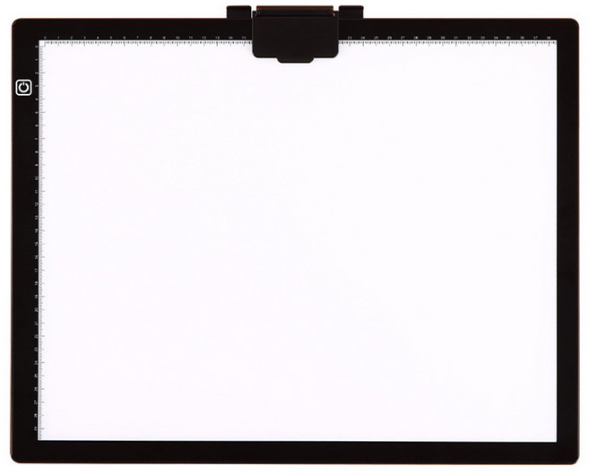 밝기조절 LED 라이트박스 도안작업 미술학원 카피보드 A3