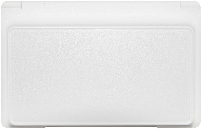 디아테 화이트) 방우콘센트 2구(가로형), 1개