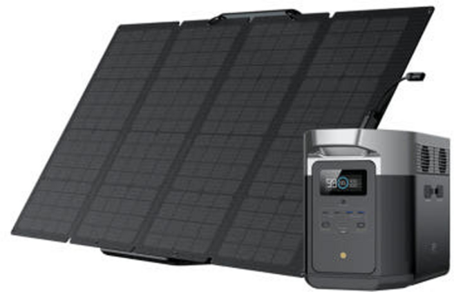 에코플로우 델타2 맥스+400w 태양광 패널, 1개