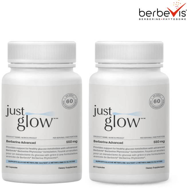 저스트글로우 파이토좀 베르베린 어드밴스드 550mg, 1개, 120정