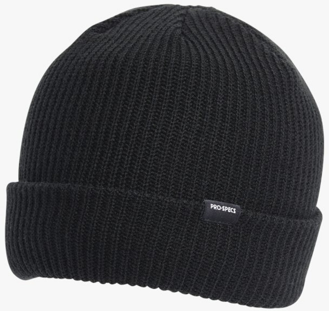 프로스펙스 남녀공용 블랙 에센셜 미들 비니 / 프로스펙스 가을겨울 모자 PW5NC23Z013, 블랙/FREE