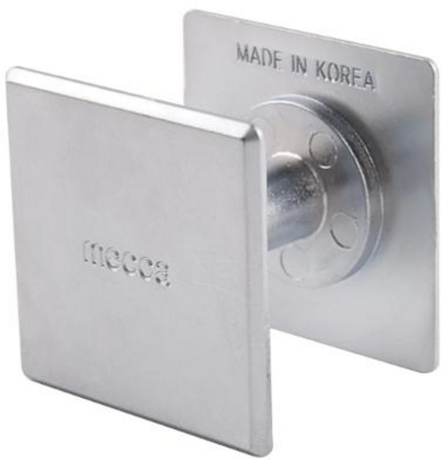 도어락 사각 실버 보조키구멍마개 홀마개 문구멍마개, 1개