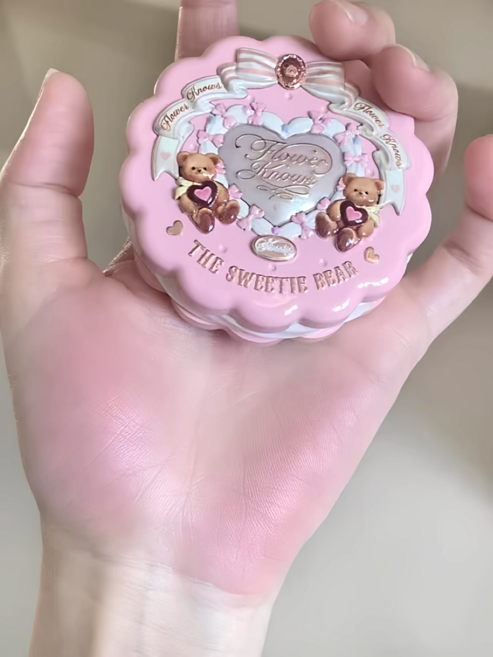 플라워노즈 스위티베어 블러셔 맑은 치크 플라워노우즈 flower knows sweetie bear blush, 1개, 03