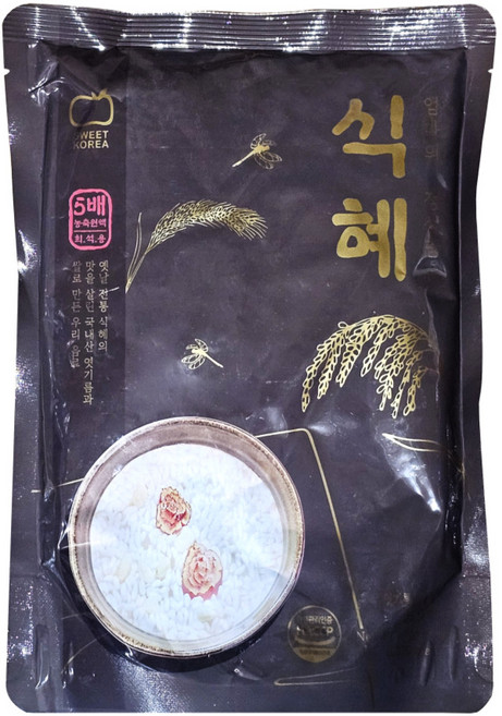 엄마의 정성담은 식혜 790ml 희석음료 원액 전통 찜질방, 5개