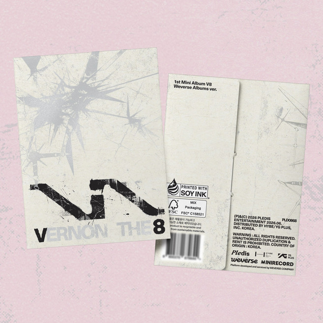 브이에잇 V8 (SEVENTEEN) - 1st Mini Album 'V8' Weverse Albums ver. 위버스 앨범, 1