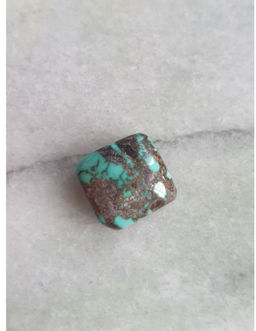 湖北綠松石方塊裝飾擺件，單個販售，居家辦公室適用, C