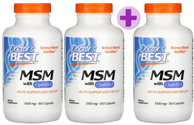 닥터스베스트 MSM 1000mg 베지 캡, 360정, 3개