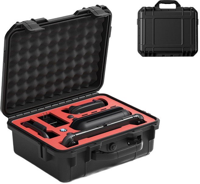 適用於 Switch 2 硬殼收納箱 (副廠), 1個, 黑色