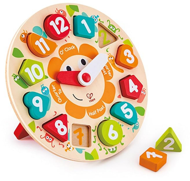 Hape (하페) 시계퍼즐 E1622A, 1개