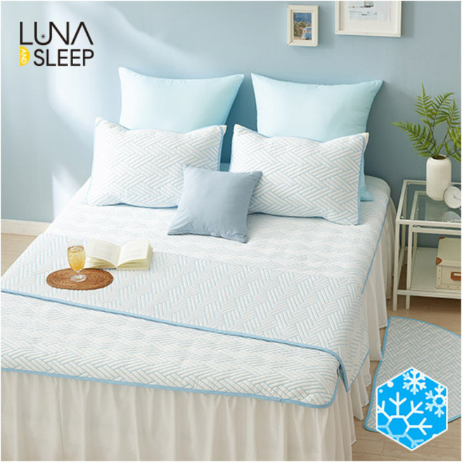 [루나앤슬립] ■[K+K]냉감 패드 2장 + 냉감 필로우 커버 2장