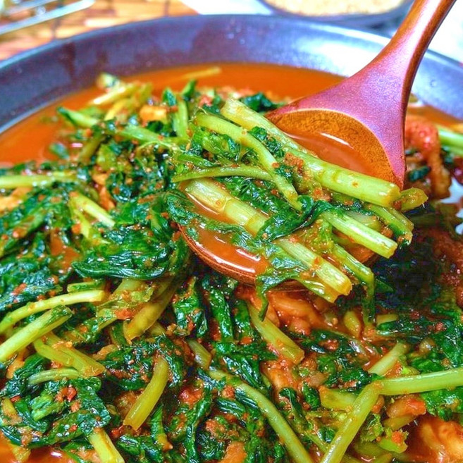 국내산 전라도식 열무김치 열무자박이 갓담근 빠른배송, 1박스, 1kg