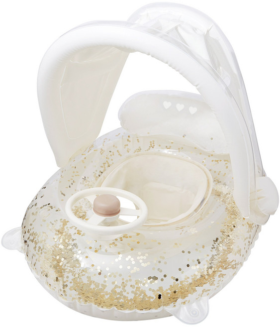 쿵스쿵스 아이링카 파라솔 보행기튜브 아기 자동차 튜브 캐노피 국산 유아 글리터 감성 여름, 1개, 트윙클