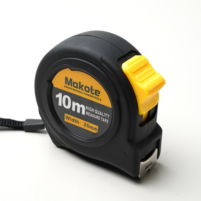 티렉스 정밀 고정 10m x 25mm 줄자 자동잠금, 1개