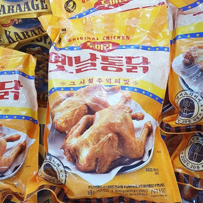 두마리 옛날통닭, 800g 아이스팩 포장, 1개