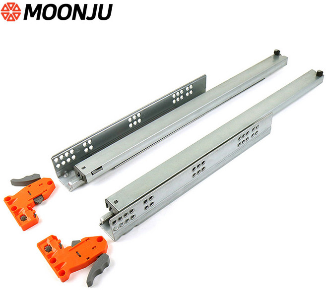 [철물공장] 문주 댐핑 언더레일 (타공), 1개, 250mm