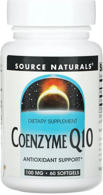 Source Naturals 소스내추럴스 코엔자임 Q10 100mg 60 소프트젤 코큐텐 CoQ10 영양제, Source Naturals 소스내추럴스 코엔자임 Q1, 1개, 60정 - 쿠팡