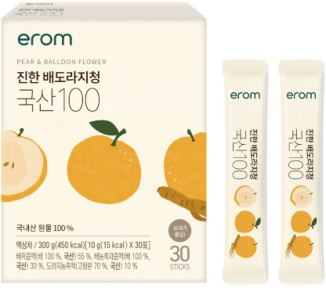 진한 배도라지청 국산100, 1개